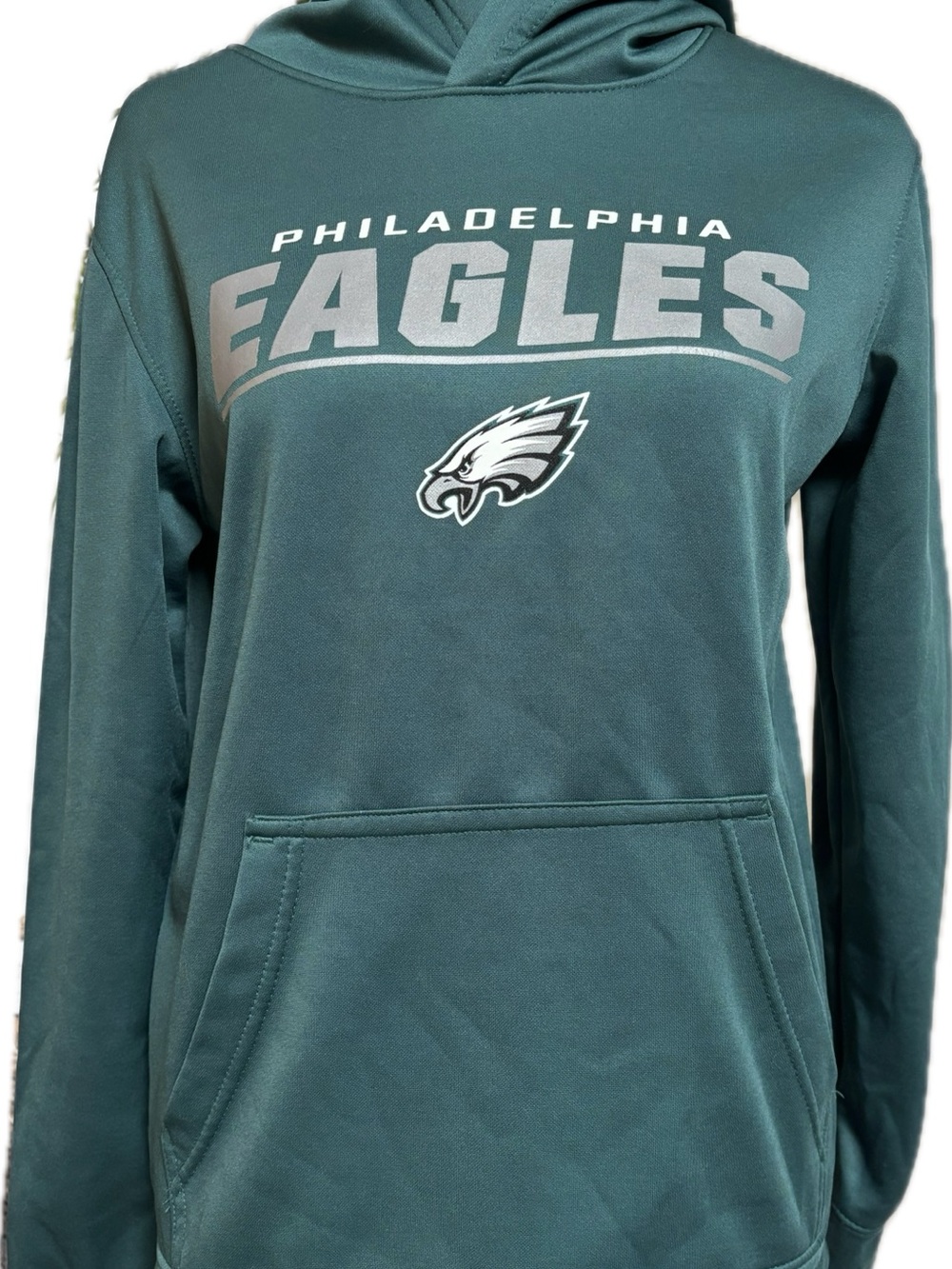 Philadelphia Eagles Kids Teal Hooded Pullover Sweatshirt